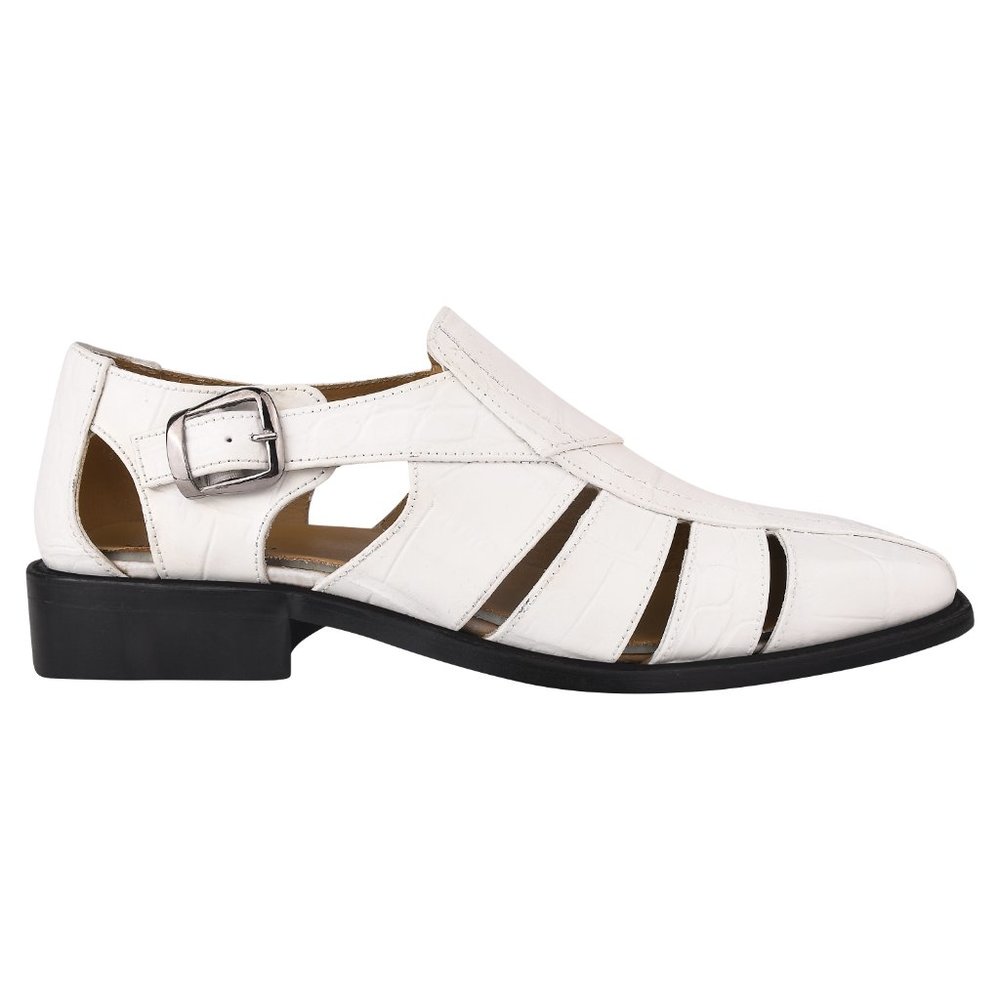 Bidwill Genuine Leather Flat Sandals - Picture 5 of 7